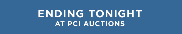 Ending Tonight At PCI Auctions