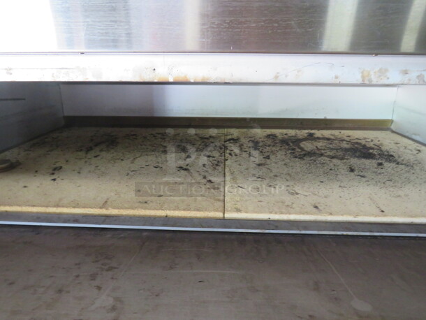 A W E S O M E !!!!!Bakers Pride Natural Gas Pizza Deck Oven. Model# 3151. Stones Are Perfect, THIS BEAUTY LOOKS NEW!!! 2XBID. 2 Ovens Make 1 DOUBLE STACK UNIT!!!! $20,297.00 Each. 57X36X73.5. $40,594.00.  - Image 3 of 9