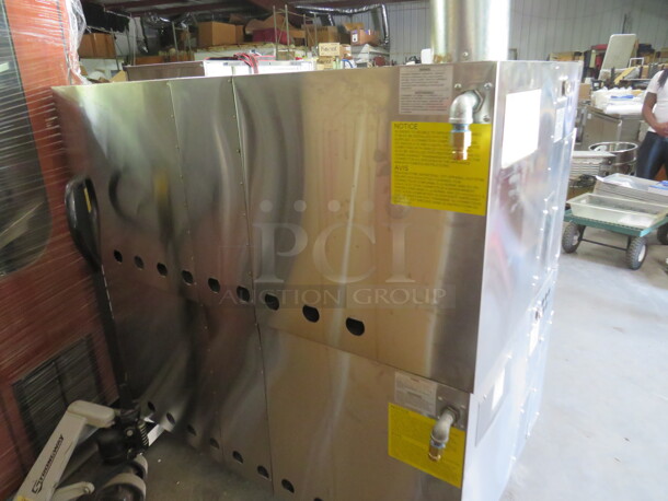 A W E S O M E !!!!!Bakers Pride Natural Gas Pizza Deck Oven. Model# 3151. Stones Are Perfect, THIS BEAUTY LOOKS NEW!!! 2XBID. 2 Ovens Make 1 DOUBLE STACK UNIT!!!! $20,297.00 Each. 57X36X73.5. $40,594.00.  - Image 9 of 9