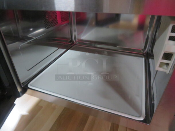One Stainless Steel Solwave Microwave. Model# 180MW1000SS. 120 Volt.  20X15X12 - Image 3 of 3