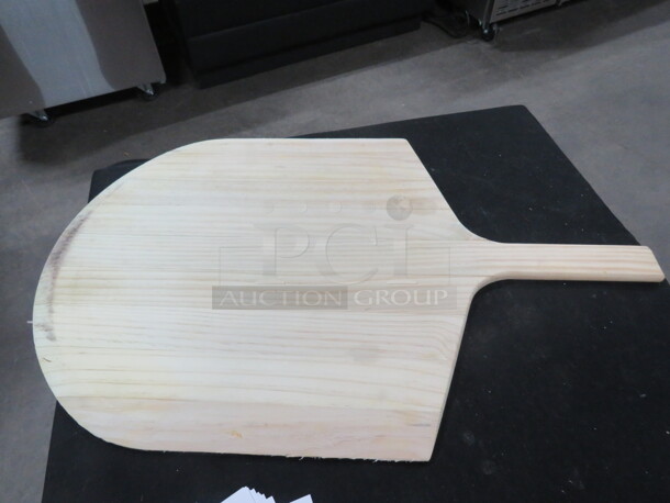 16 Inch Wooden Pizza Paddle/Server. 3XBID - Image 1 of 1