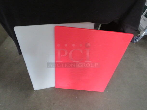 Assorted 24X18 Cutting Board. 2XBID - Image 1 of 1
