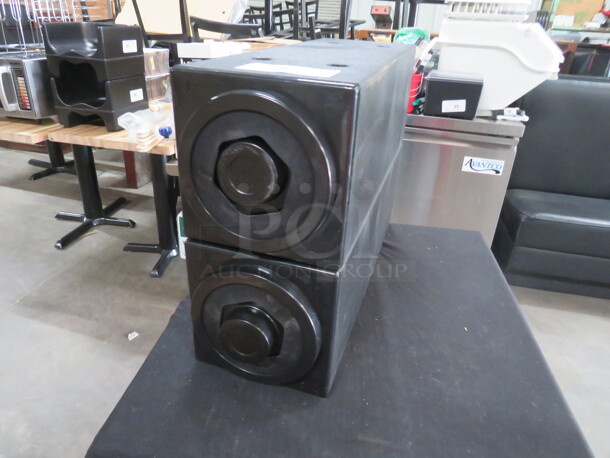 Stackable 5.5 Inch Spring Loaded Dispenser. 7.5X24X8. 2XBID. - Image 2 of 3