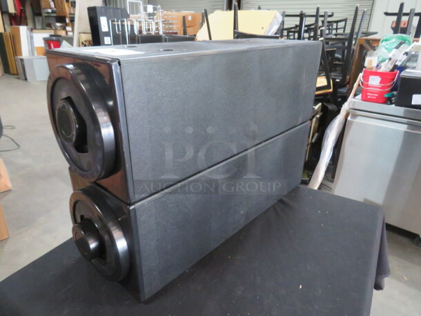 Stackable 5.5 Inch Spring Loaded Dispenser. 7.5X24X8. 2XBID. - Image 3 of 3