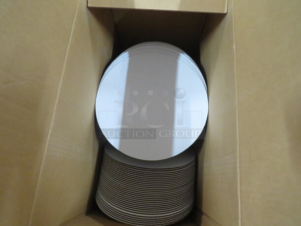 One Lot Of 12 Inch Cardboard Pizza Circles. - Image 1 of 1