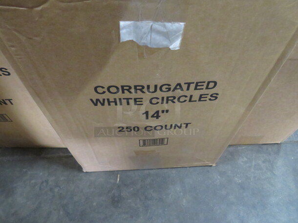 One Lot Of 1 I4nch Cardboard Pizza Circles. - Image 1 of 1