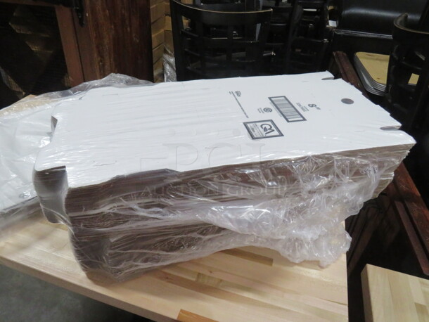 One Lot Of 8 Inch Pizza Boxes. - Image 1 of 1