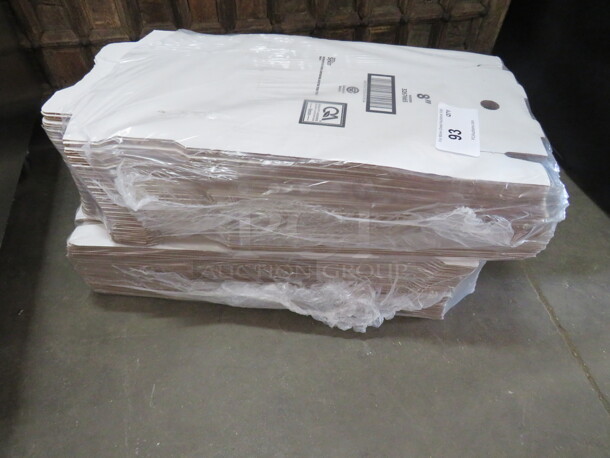 One Lot Of 8 Inch Pizza Boxes.  - Image 1 of 1