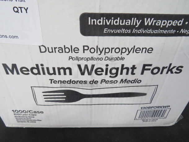 One Lot Of Individually Wrapped Forks. - Image 1 of 2