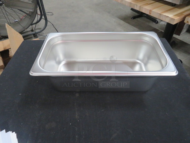 NEW 1/3 Size 4 Inch Deep Hotel Pan. 2XBID - Image 1 of 2