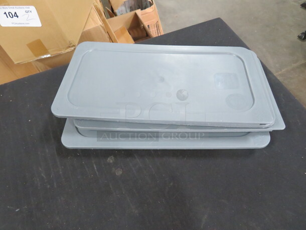1/3 Size Food Storage Lids. 5XBID - Image 1 of 1