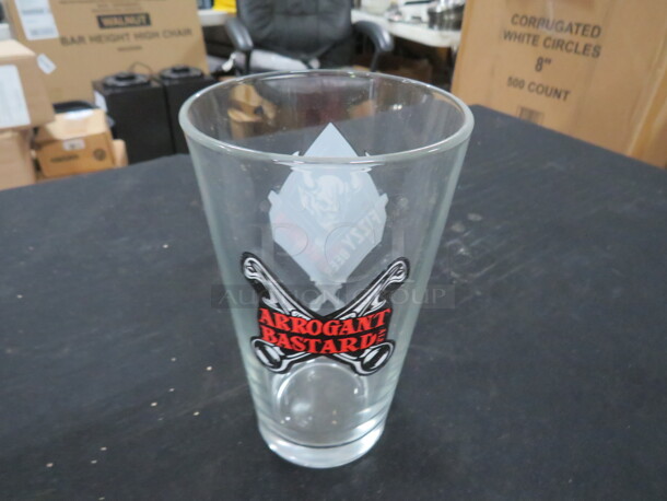 NEW 16oz Beer Glass. 10XBID - Image 1 of 2