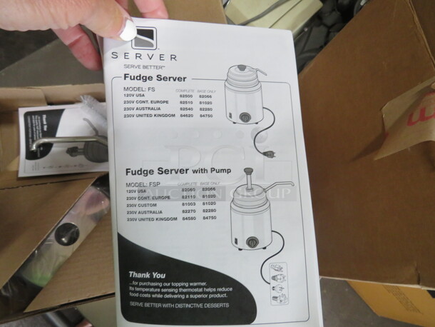 One NEW Server Countertop Warmer/Dispenser. 120 Volt. 500 Watt. Model# FSP. $406.99. - Image 5 of 5