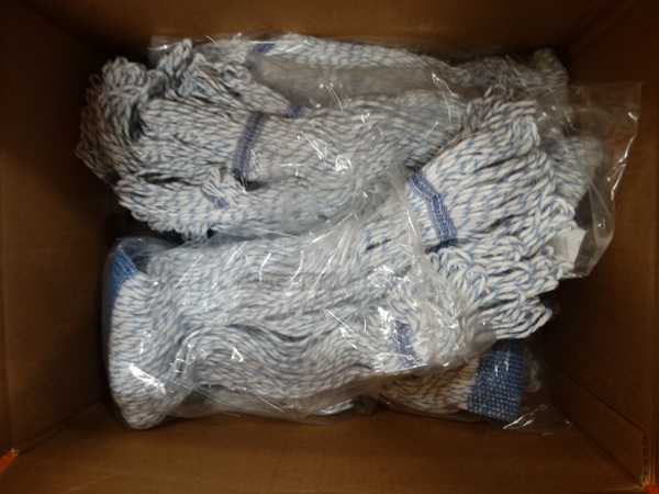 8 BRAND NEW IN BOX! Mop Heads. 18x7. 8 Times Your Bid! (Gym)