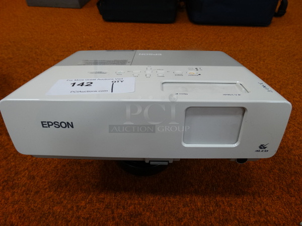 Epson Model EMP-83H LCD Projector. 100-240 Volts, 1 Phase. 13x9.5x5. (Gym)