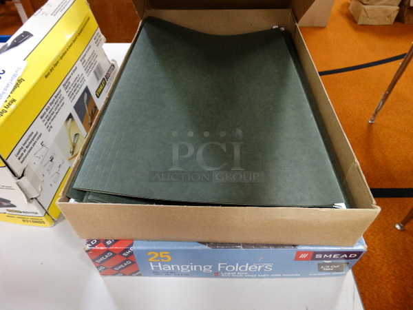 2 Boxes of Hanging File Folders. 16x9. 2 Times Your Bid! (Gym)