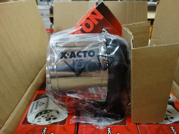 12 BRAND NEW IN BOX! Boston X-acto Pencil Sharpeners. 5x3x4. 12 Times Your Bid! (Gym)