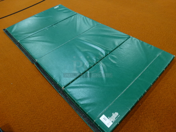 10 Jayfro Green Gym Floor Mats. 96x48x2. 10 Times Your Bid! (Gym)