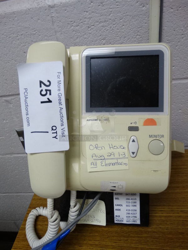Corded Office Telephone. 7x5x10. (Main School Office)