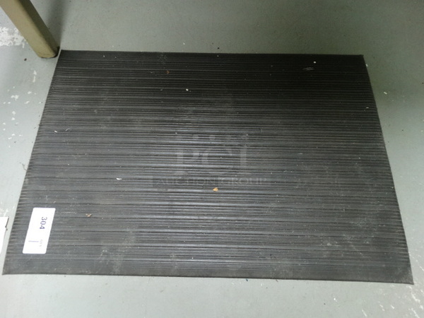 Black Floor Mat. 36x24. (Downstairs Room 3)