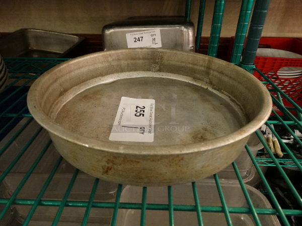 Metal Round Baking Pan. 11x11x2
