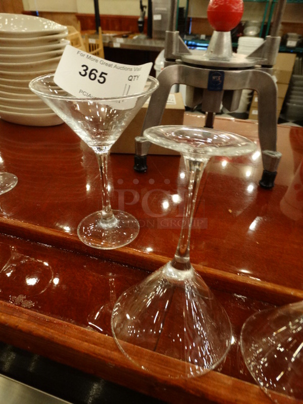 11 Martini Glasses. 4.5x4.5x7. 11 Times Your Bid!