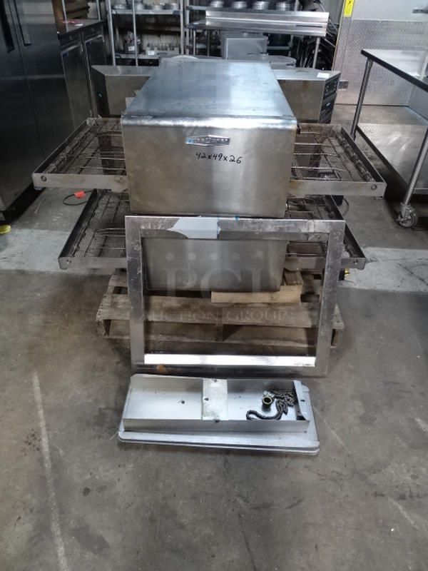AWESOME! TurboChef Stainless Steel Commercial Countertop Dual Electric Conveyor Oven. 