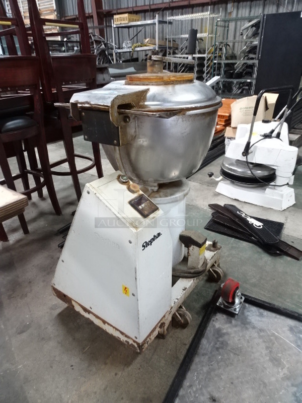 LOOK! Stephan Commercial Vertical-Cutter/Mixer On Commercial Casters. 