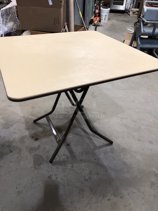 Mighty-Lite Collapsible Square Table