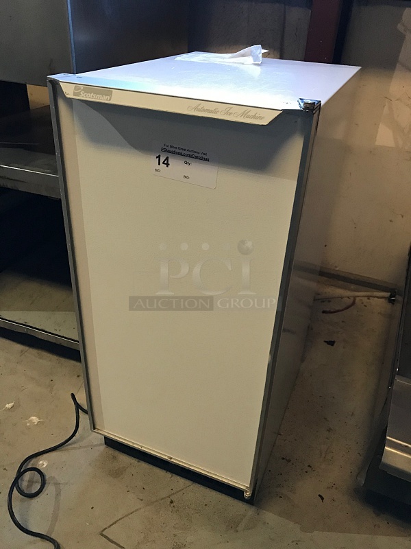 Scotsman DCE33A1WC 15 Inch Ice Machine with a 26 Lb Ice Capacity, 30 Lb Ice Production per Day,Tested & Working! 