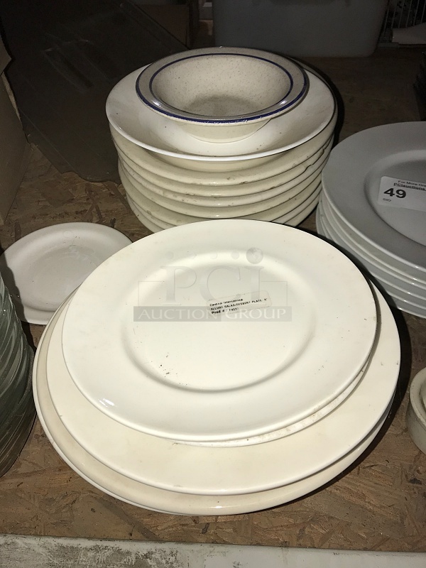 Miscellaneous Porcelain Plates & Bowels