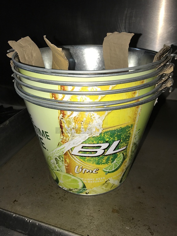 NEW IN BOX! Bud Light Lime Beer Buckets (5 times your bid)