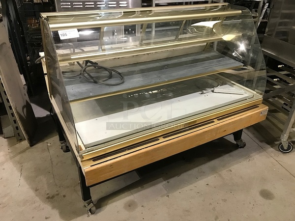 Structural Concepts Contempra PS60R Refrigerated Deli Display Case, 120v 1ph, Tested & Working!