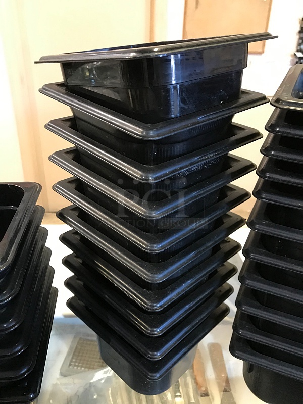 Black Plastic Containers