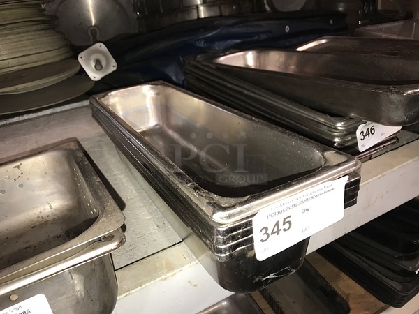 Steam Table Pans, Half Size 1/2 x 4 Long
