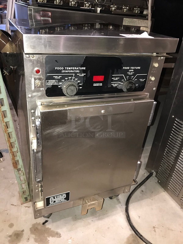 Half Size C-VAP Cook & Hold Cabinet on Casters w/ Humidity Control, Holds 5 Full Size Hotel Pans, Tested & Working!