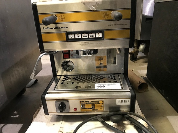 La San Marco 85-16-M Practical Single Group Espresso Machine, 110v 1ph