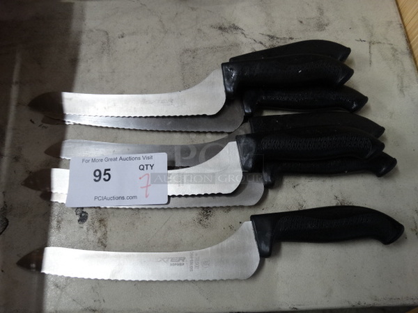 7 Metal Knives. 14