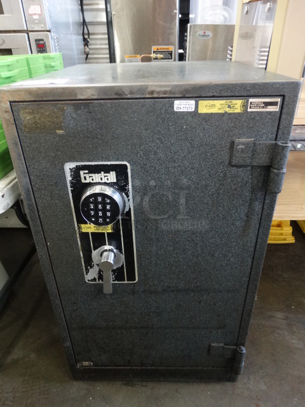 NICE! Gardall Gray Metal Single Compartment Safe. Comes w/ Combination! 22.5x26x38