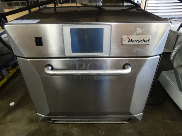 FANTASTIC! 2012 Merrychef Model eikon e4 Stainless Steel Commercial Countertop Electric Powered Rapid Cook Oven. 230/240 Volts, 1 Phase. 23x27x24