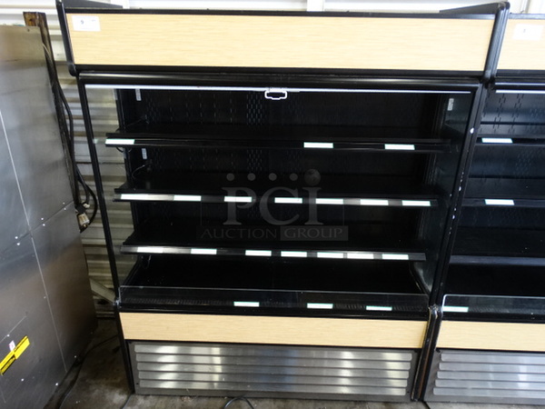 AWESOME! Structural Concepts Oasis Model B62EW Metal Grab N Go Open Merchandiser w/ Metal Shelves. 220 Volts, 1 Phase. 67x24x83