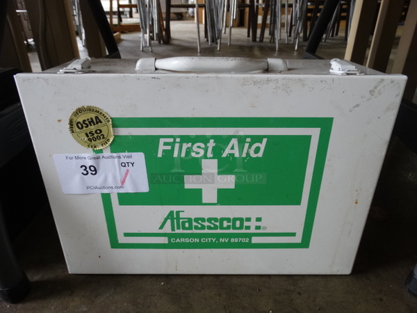 First Aid Kit w/ Contents! 15.5x6x11