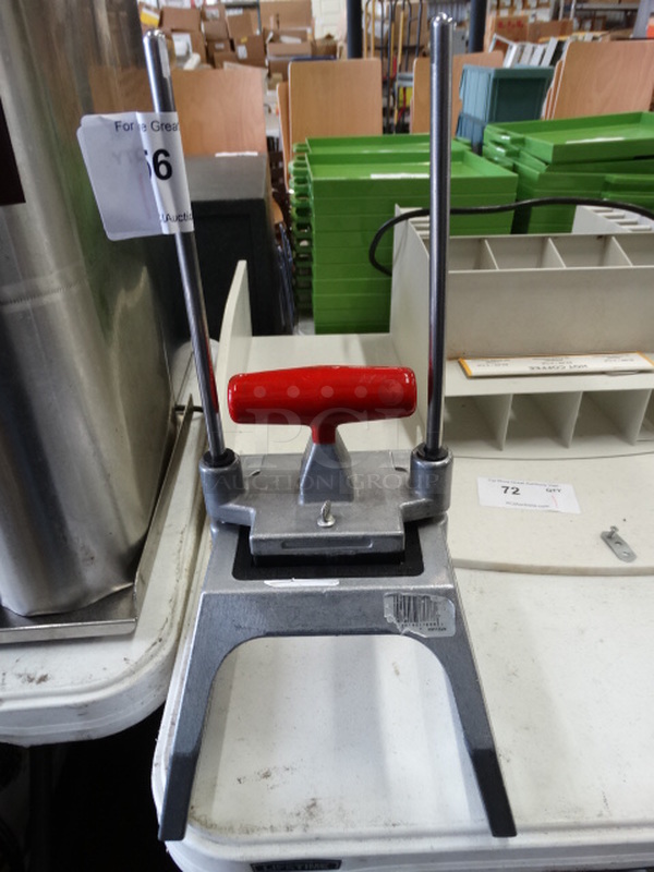 Redco Metal Commercial Countertop Vegetable Cutter. 8.5x9x17