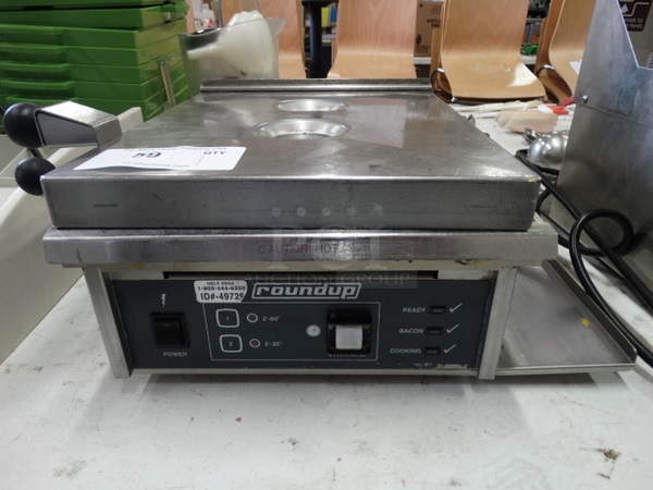 NICE! Roundup AJ Antunes Model ES-604CV Stainless Steel Commercial Countertop Egg Station. 208/220/240 Volts. 19x18x9