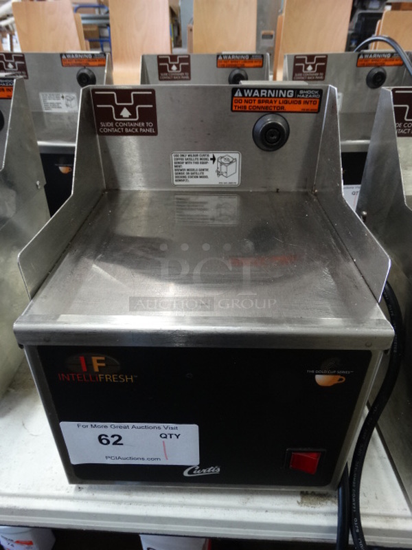NICE! 2012 Curtis Model GEM5IF Stainless Steel Commercial Countertop Coffee Server Warmer Stand. 120 Volts, 1 Phase. 9x13x12. Tested and Powers On