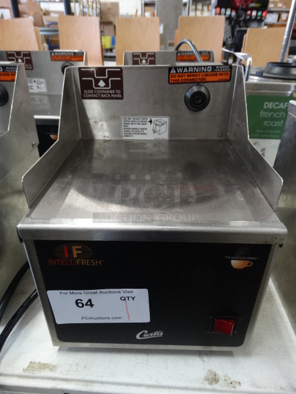 NICE! 2013 Curtis Model GEM5IF Stainless Steel Commercial Countertop Coffee Server Warmer Stand. 120 Volts, 1 Phase. 9x13x12. Tested and Powers On
