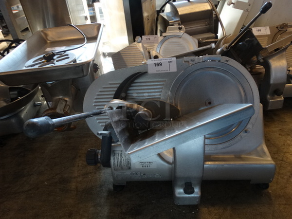 NICE! Hobart Model 2812 Stainless Steel Commercial Countertop Meat Slicer. 115 Volts, 1 Phase. 28x22x23. Tested and Does Not Power On