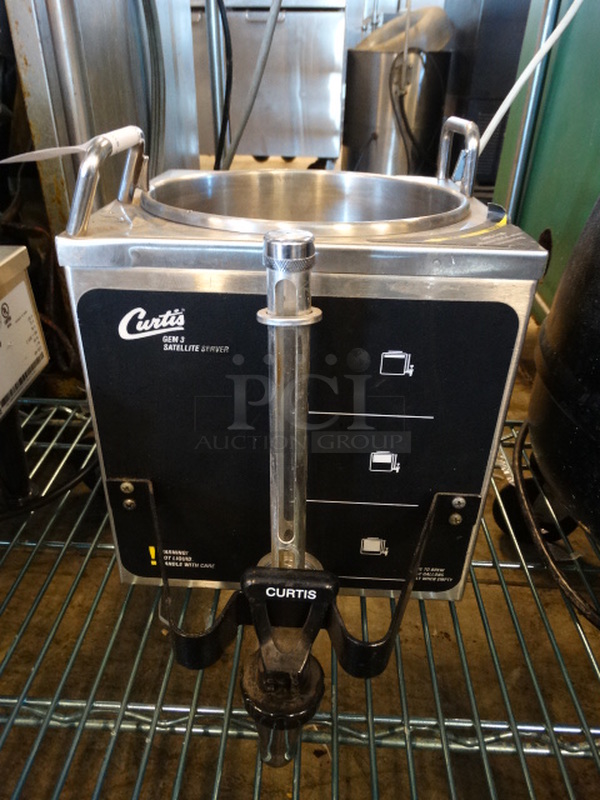 Curtis Model GEM-3-02 Stainless Steel Commercial Coffee Server. 9x14x11
