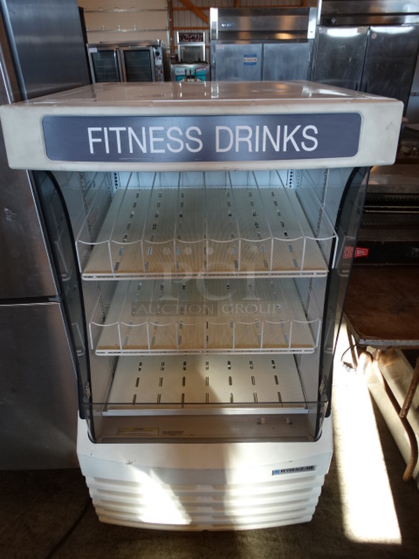 GREAT! Commercial Floor Style Grab N Go Open Merchandiser Display Case. 30x33x55. Tested and Working!