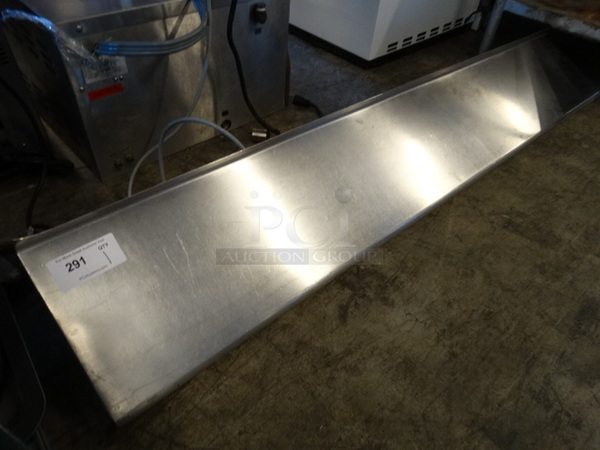 Stainless Steel Shelf. 72x12x10